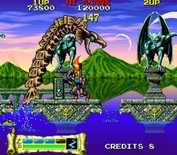 une photo d'Ã©cran de The Astyanax sur Arcade